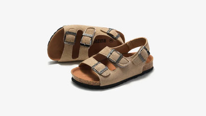 Children's Boys and Girls Cork Sandals/Kids Flip Flops/Children Shoes3338