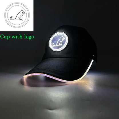Baseball Caps Night Glow Light Cap Boys Girls Fashion Headwear Costumes Accessory Caps Hats