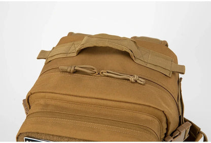 25L/45L Tactical Backpack for Men and Women Outdoor Survival Bug Out Bag Small School Rucksack Hking with Bottle Holder