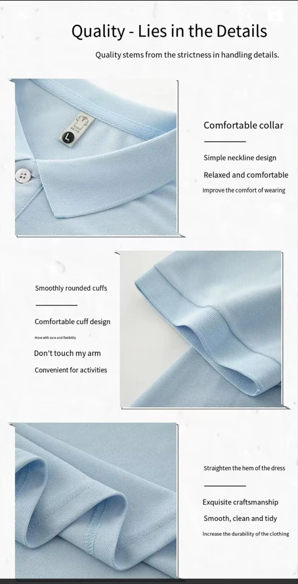 High End Brand New Men's Lapel Polo Shirt Summer Exquisite Letter Print Short Sleeve T-Shirt Business Leisure Fashion Men's Wear