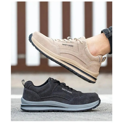 safety autumn shoes breathable work shoes anti stab work sneakers with steel toe indestructible shoes anti smashing safety shoes