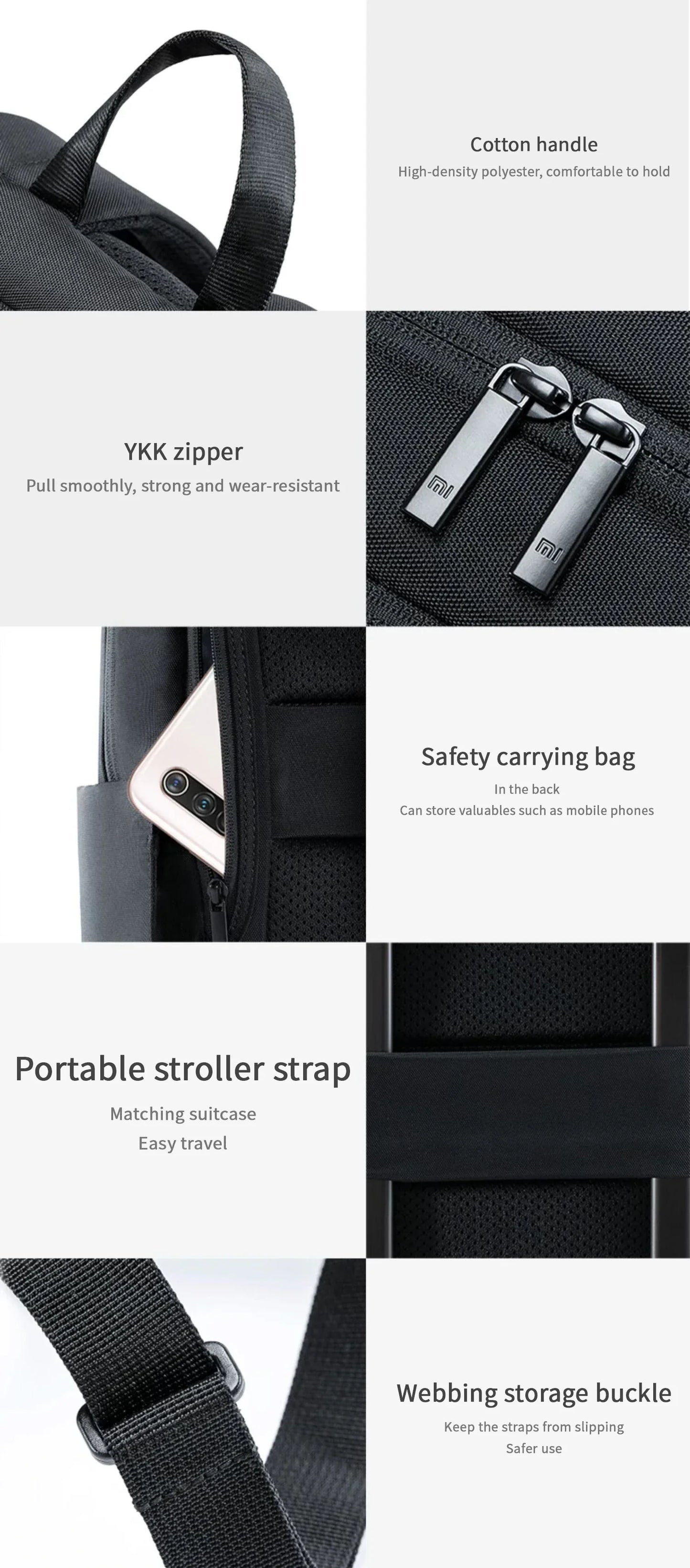 classic business backpack fashion laptop bag for men and women travel large capacity backpack.
