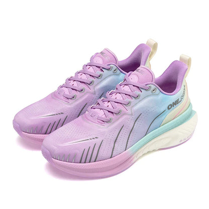 Cushioning Running Shoes For Men Suitable Heavy Runners Lace Up Sports Women Non-slip Outdoor Athletic Male Sneakers