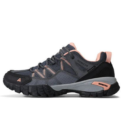Hiking Shoes for Women Wear-resistant Outdoor Women's Sports Shoes Lace-Up Climbing Trekking Sneakers Woman 110609B