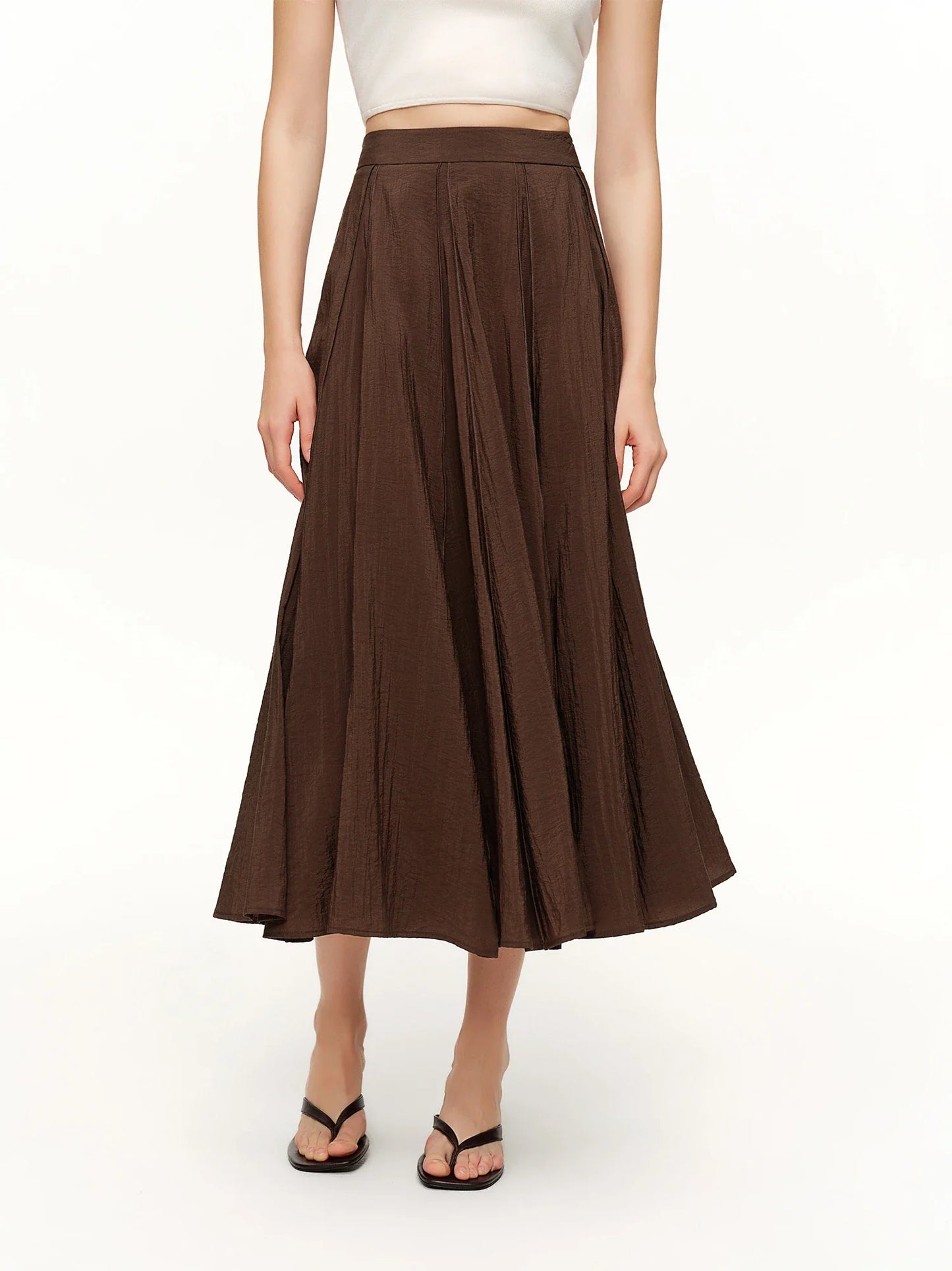 Women's 3D Tailored Patchwork Bateau Skirt Spring 2026 New Arrival Fashionable and Versatile Skirts for Every Occasion