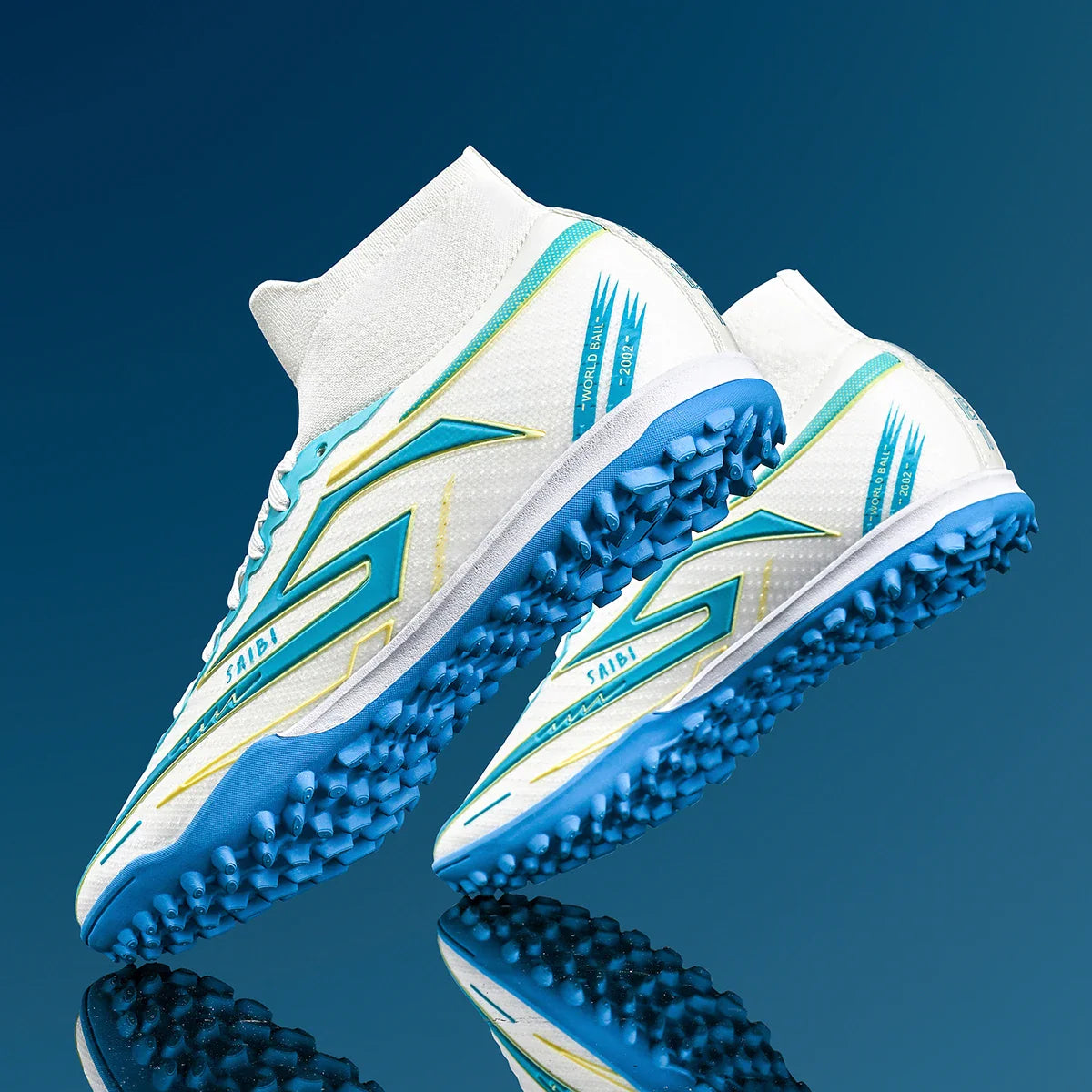 Breathable TF Turf Soccer cleats PU Fabric Composite Upper Rubber Anti-slip Sole Cost-effective Men Women Kids Footwear
