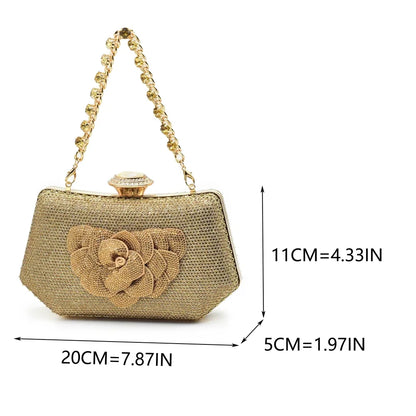 Fashion Nigerian Women Shoes and Bag Set Decorated with Rhinestone in Italy African Party Italian Shoe and Bag Luxury Pumps