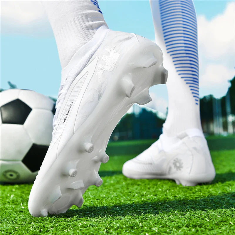 FG Mens Soccer Shoes High Quality Turf Soccer Cleats for Sneakers Training Football Boots Chuteira Campo 35-45
