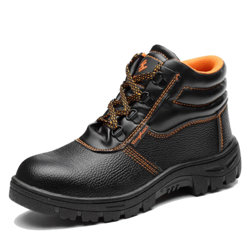 Comfortable Waterproof Safety Work Shoes For Men Steel Toe Office Boots Shoes Indestructible Construction Male Cheap Boots