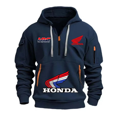 Wing Logo Men's Half-Zip Hoodie Spring/Autumn Men's Sportswear 2026 New Women's Sportswear Hoodie