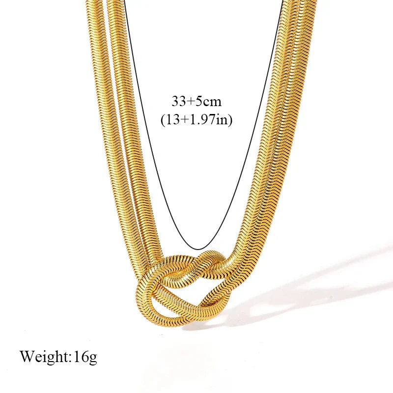 316L Stainless Steel Gold Silver Color Thick Chain Necklace For Women Fashion Cuban Neck Chain Waterproof Jewelry Gift