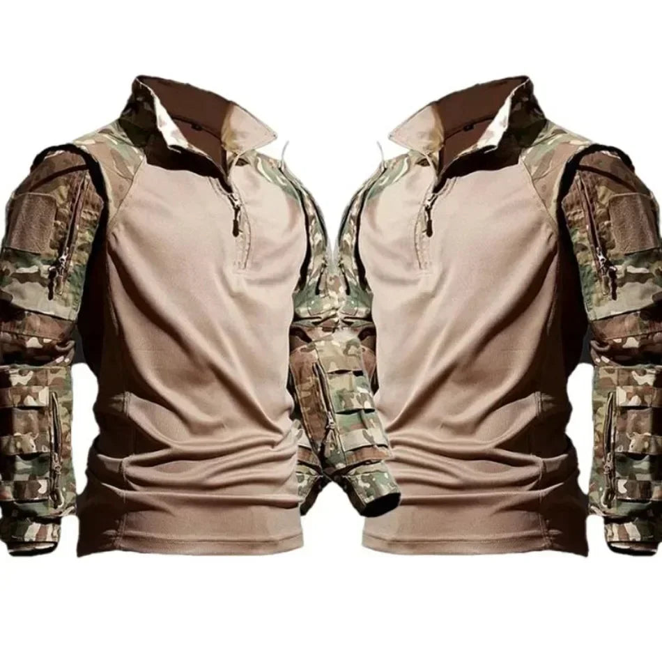 Tactical Uniform Milit Camo Suit Hunting Clothes Combat Shirts Camping Pants Men Workwear Suits Airsoft Paintball Sets