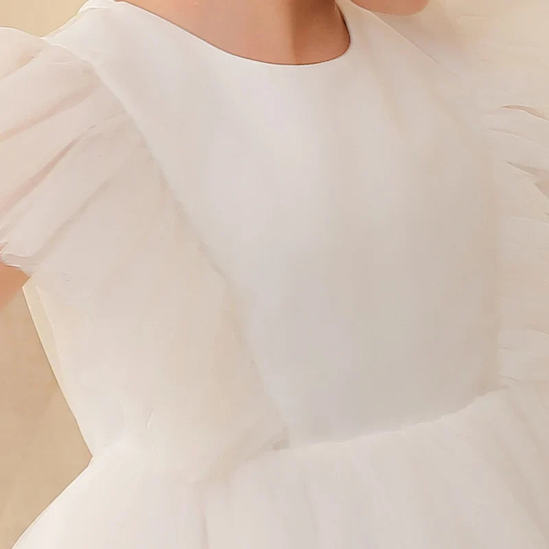 3-10 Girls Sleeveless Dress Children Simple Princess Dress Girls Summer Short Dress Event Performance Birthday Party Dresses