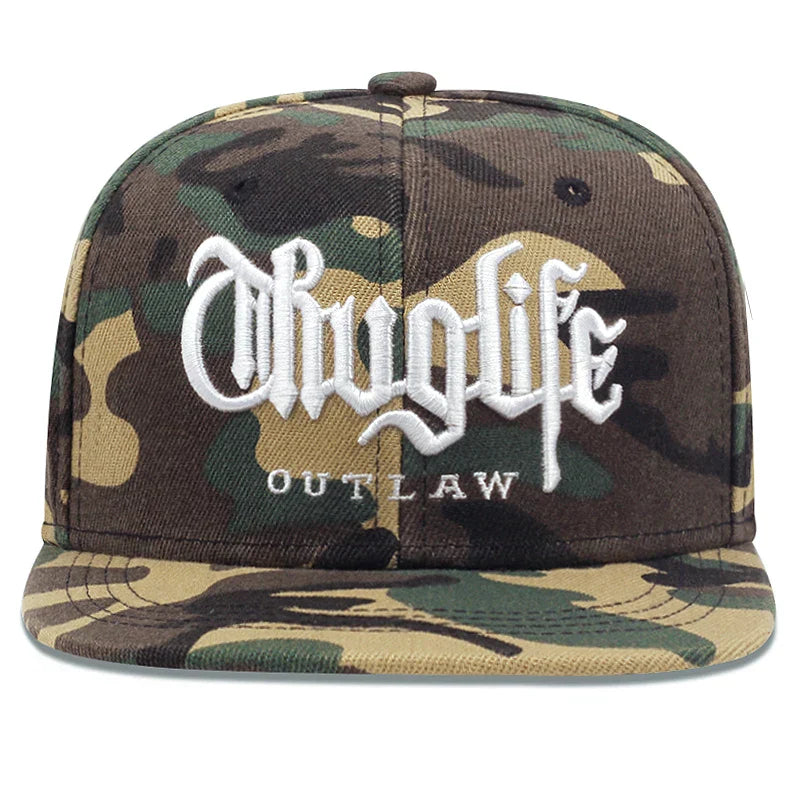  Camouflage Embroidered Baseball Hat Snapback Caps Hip-hop Hats Outdoor Adjustable Unisex Sunshade Cowboy Sunscreen Hat