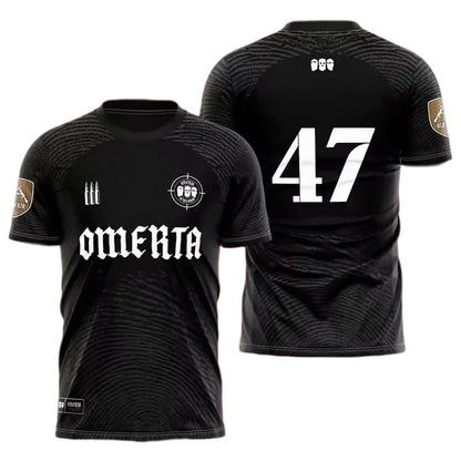 Camiseta Infantil Verão Estampa 3D 47 Masculina Respirável Gola Redonda Manga Curta para Corrida, Caminhada, Pesca e Atividades ao Ar Livre
