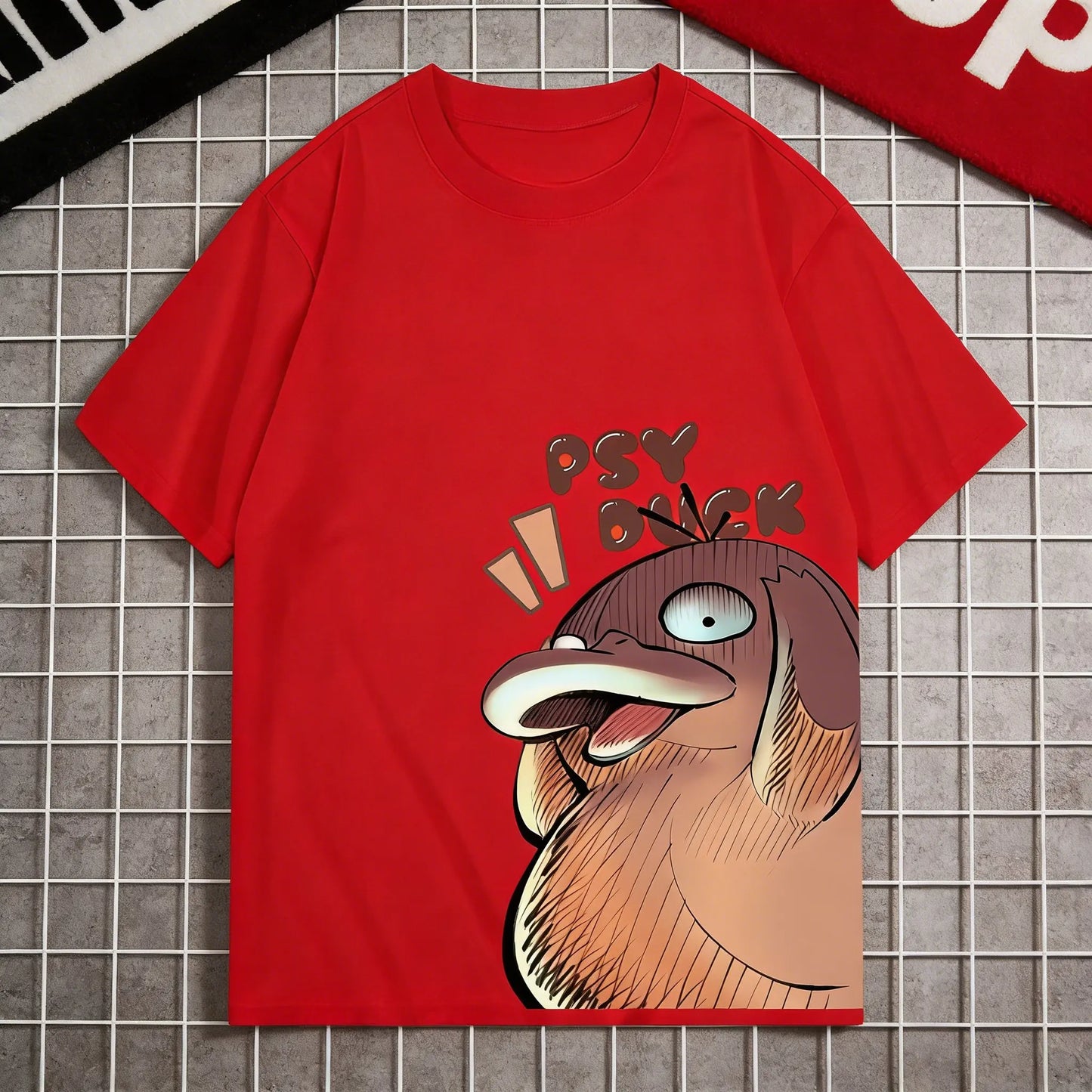 Graphic T-shirt Man Women Short Sleeve Tee Anime Print Casual Tops Summer Streetwear Y2k Clothes