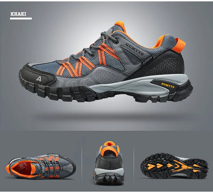 Breathable Hiking Men's Sports Shoes Luxury Designer Climbing Trekking Sneakers for Men Outdoor Work Man Boots 110609A