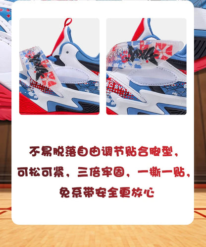 Kids Basketball Shoes Tactical Boots Ankle Support Sneakers Breathable Boys Girls Sports Shoes Shock-absorbing Athletic Shoes