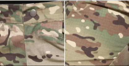Tactical Uniform Milit Camo Suit Hunting Clothes Combat Shirts Camping Pants Men Workwear Suits Airsoft Paintball Sets