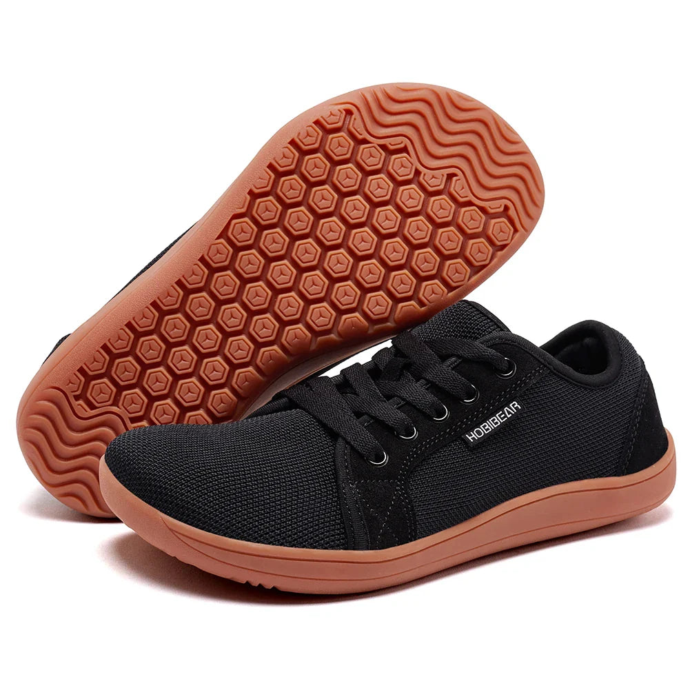 Unisex Wide Toe Barefoot Shoes for Men Women Outdoor Trail Running Minimalist Walking Shoes Lightweight and Breathable