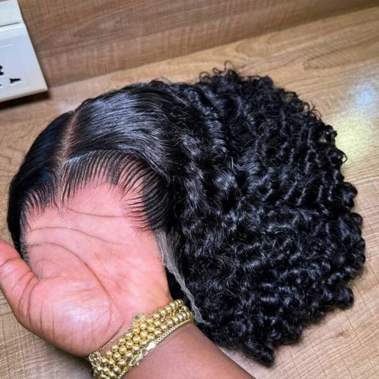 Loose Deep Wear And Go Glueless 5x5 13x6 HD Transparent Lace Front Wigs Pre Plucked Brazilian Human Hair Wigs 42 Inch Women Wigs
