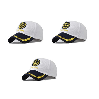 Men Women Baseball Caps Embroidered Captain & First Mate Hats Boating Marine Sailor Perfect Nautical Gift Presents Party Fun Hat
