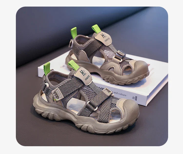 Luxury Kids Shoes Girls Sandals Breathable Non-slip Water Beach Outdoor Shoes Sneaker Children Sports Sandals for Boy