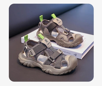 Luxury Kids Shoes Girls Sandals Breathable Non-slip Water Beach Outdoor Shoes Sneaker Children Sports Sandals for Boy