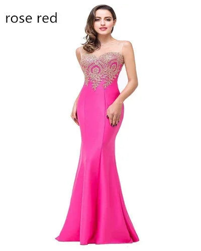 Mint Green Bridesmaid Dresses Mermaid Lace Applique Mesh Neck Backless Evening Formaol Party Prom Gown For Bride Vestido De Gala