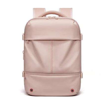 Travel casual Backpack 16 inch vacuum compression Laptop Backpack USB charging school Backpack Extended Hiking Business backpack