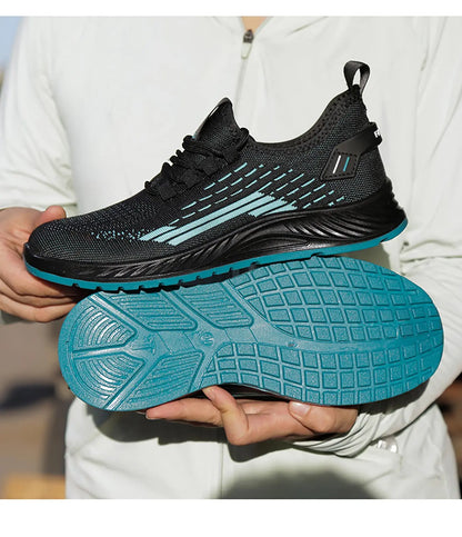Summer New Breathable Insulated Safety Shoes Anti smashing, Anti piercing, Wear resistant Work Shoes
