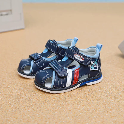 Summer New Sandals Boys Shoes Children Beach Shoes Non-Slip Closed Toe baby Sandals