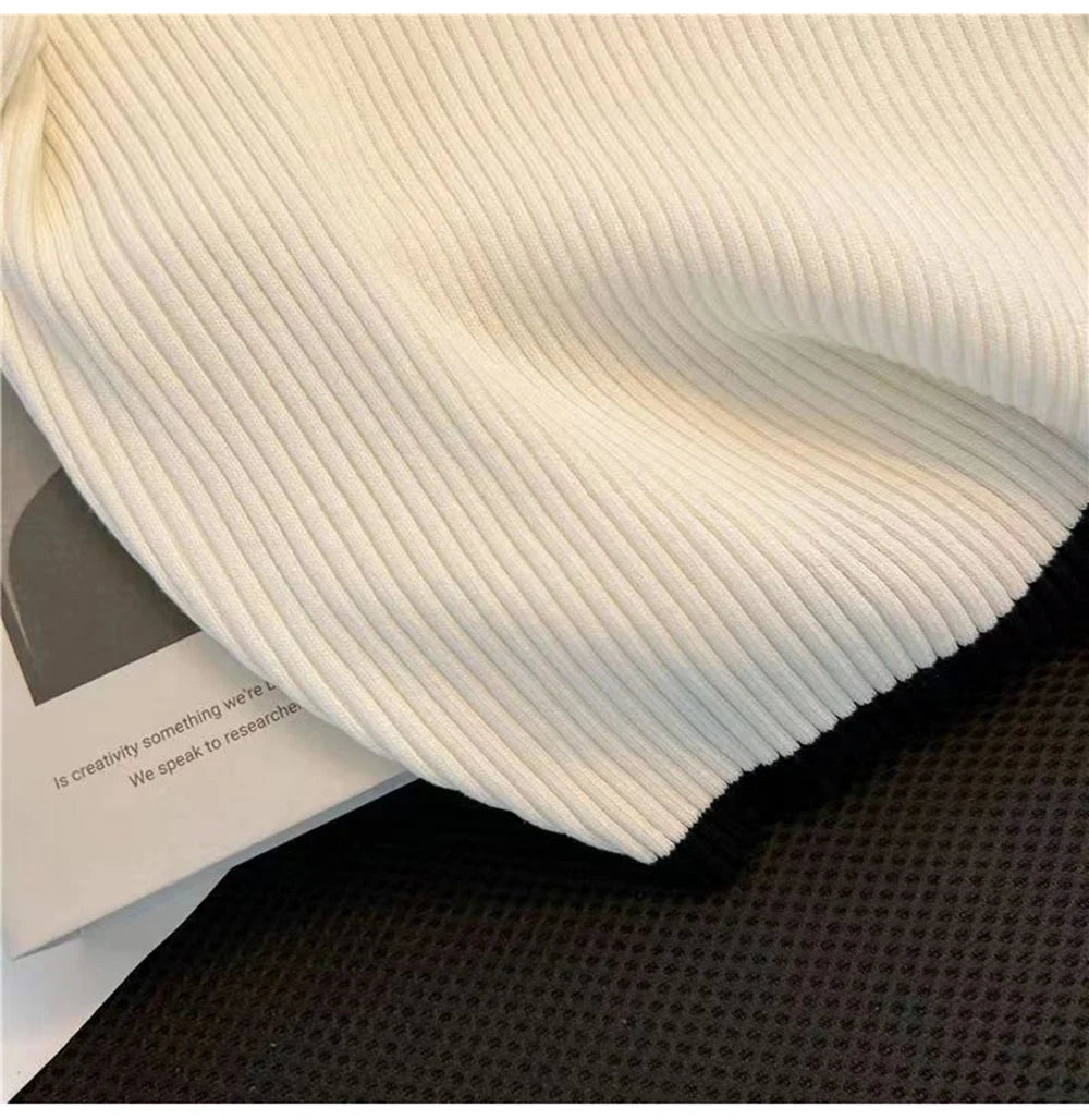 Ice silk knitted short sleeved T-shirt for women's summer 2024 new fashionable and stylish polo shirt top