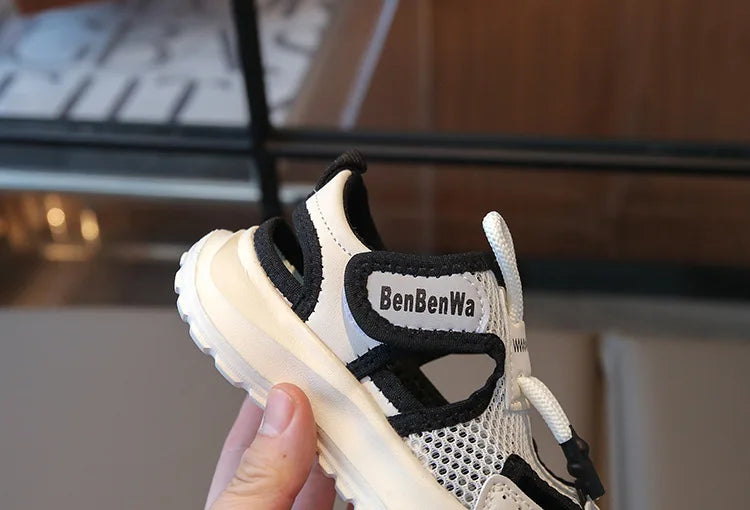 Kids Sport Sandals Summer Outdoor Casual Shoes Soft Breather Anti-slip Children Sneakers Unisex Boys Girls Close-toed Sandals