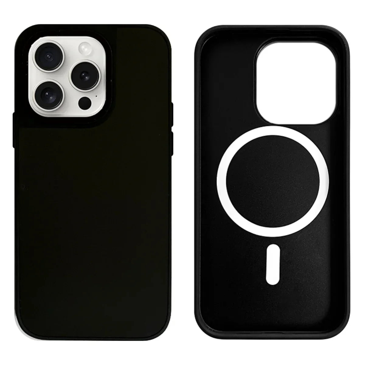 Luxury Makeup Mirror Phone Case For iPhone12 13 14 15 17Pro Max11 16Pro Max 17Pro iPhone Air 16Plus Hard Case MagSafe Compatible