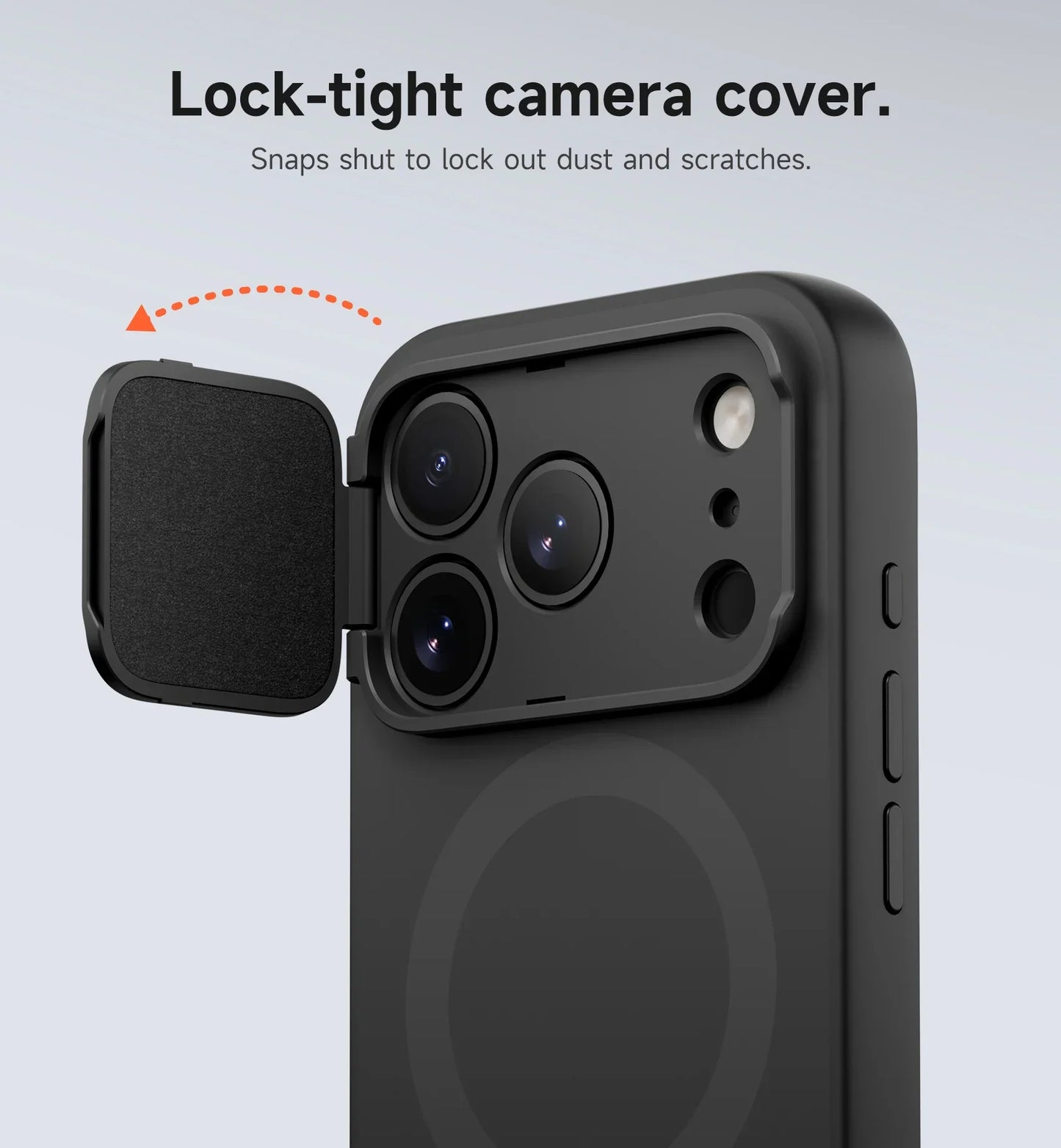 iPhone 17 Pro Max Case Magnetic Protective Cover with Camera Cover Adjustable Metal Kickstand