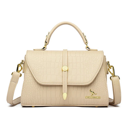 2024 Brand Crocodile Leather Crossbody Bags for Women Female Shoulder Messenger Sac Luxury Designer Ladies Handbags and Purses