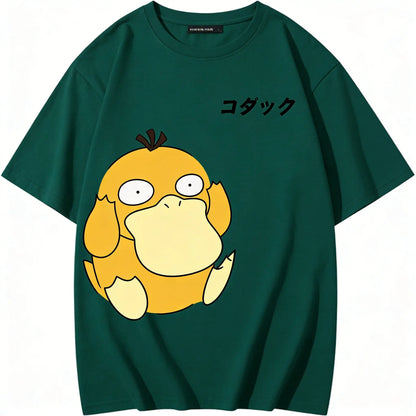 Graphic T-shirt Man Women Short Sleeve Tee Anime Print Casual Tops Summer Streetwear Unisex Y2k Clothes