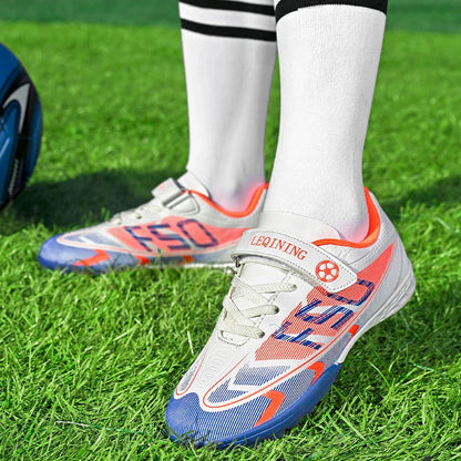Kids Soccer Shoes Cleats Professional School Football Boots Grass Training Sport Footwear Boys Outdoor Futsal Soocer Boots 30-38
