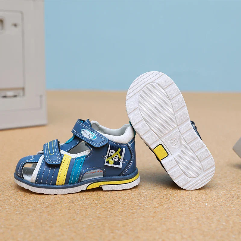 Summer New Sandals Boys Shoes Children Beach Shoes Non-Slip Closed Toe baby Sandals
