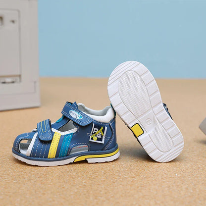 Summer New Sandals Boys Shoes Children Beach Shoes Non-Slip Closed Toe baby Sandals