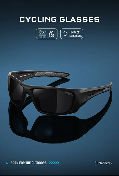 Outdoor Sports Polarized Sunglasses Men's Fishing TR90 Frame UV Protection Lens Shield Sun Glasses Women Eyewear with Box