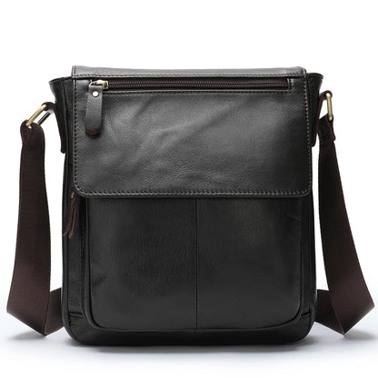 Men's Bags Genuine Leather Messenger Bag Crossbody Shoulder Bags For Male Casual Handbag Men Sling Pack For Work Business