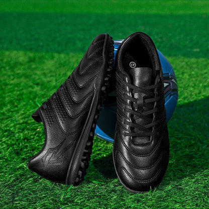 Wear Resistant TF Turf Soccer Boots PU Elastic Fabric Upper Rubber Stable Grip Sole Youth Boys Girls Football Shoes
