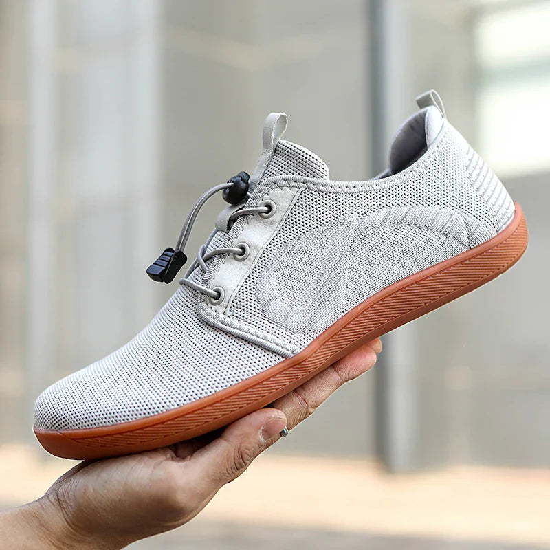 New Unisex Wider Shoes Breathable Mesh Men Barefoot Wide-toed Shoes Brand Flats Soft Zero Drop Sole Wider Toe Sneakes Large Size