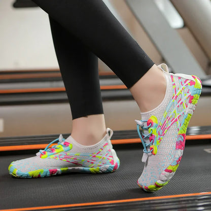 Unisex Shoes For Women Fitness Treadmill Indoor Outdoor Speed Interference Water Beach Couples Swimming Shoe Men Aqua Sneakers