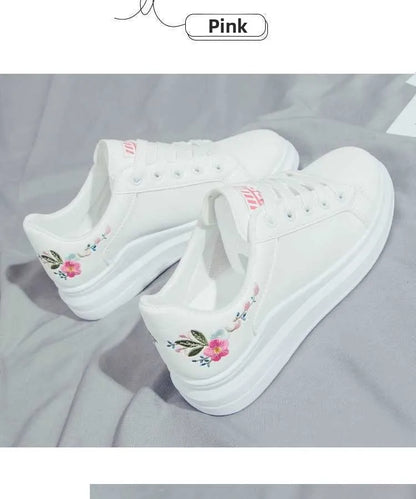 Childs Breathable Leather Panel Shoes Women Solid Color Versatile Kid Shoes Girls Autumn White Shoes Low Top Sports Casual Shoes
