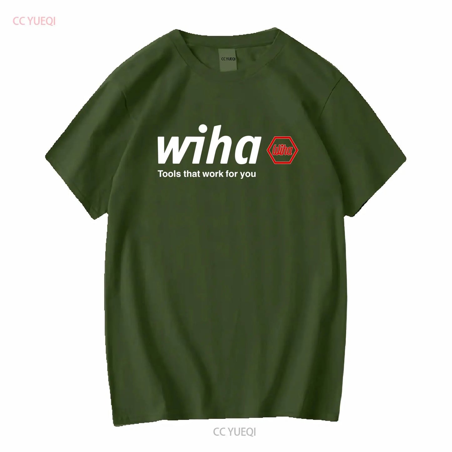 Wiha Tools Logo T shirt Sz S 4XL American Funny USA vintage Washed fashion Stylish Breathable Top For Everyday Wear graphic