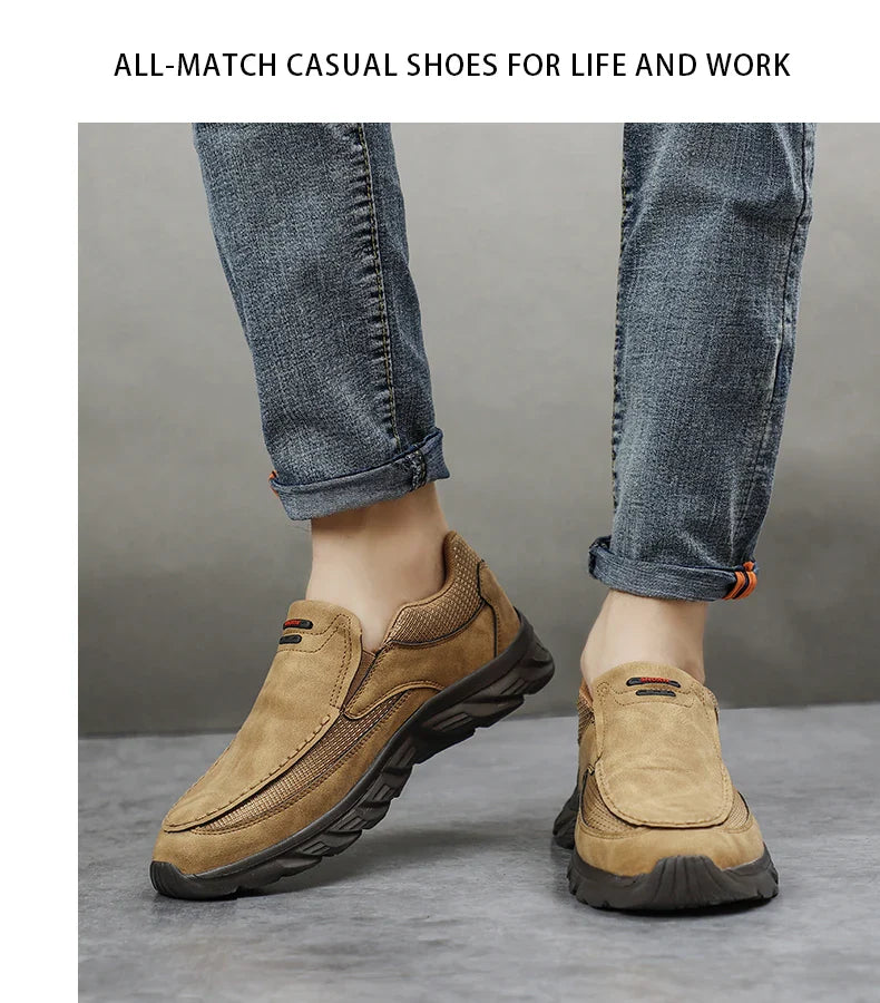 Men Sneakers Light Loafers Slip on Casual Shoes for Men Comfortable Walking Luxury Brand Male Business Shoe Driving Footwear