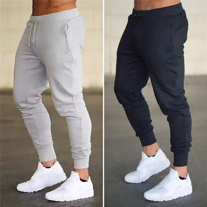 Sweatpants Spring Autumn Cotton Long Pants Jogger Trousers Casual Sports Men's and Women's Fitness Solid Jogging Running pants